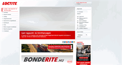 Desktop Screenshot of loctite.hu