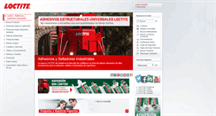 Desktop Screenshot of loctite.es