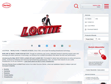 Tablet Screenshot of loctite.in