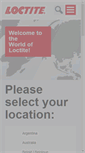 Mobile Screenshot of loctite.com